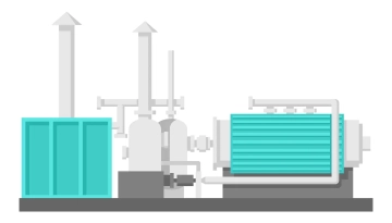 Illustration of a machine